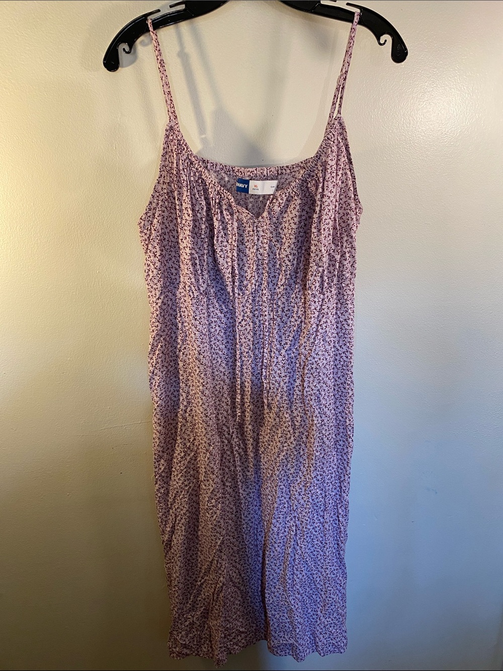 Old Navy Lavender Floral Slip Dress